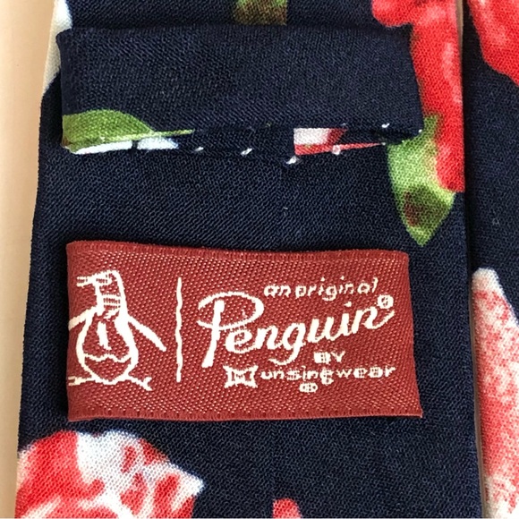 ORIGINAL PENGUIN Cotton Floral Tie - Picture 5 of 7